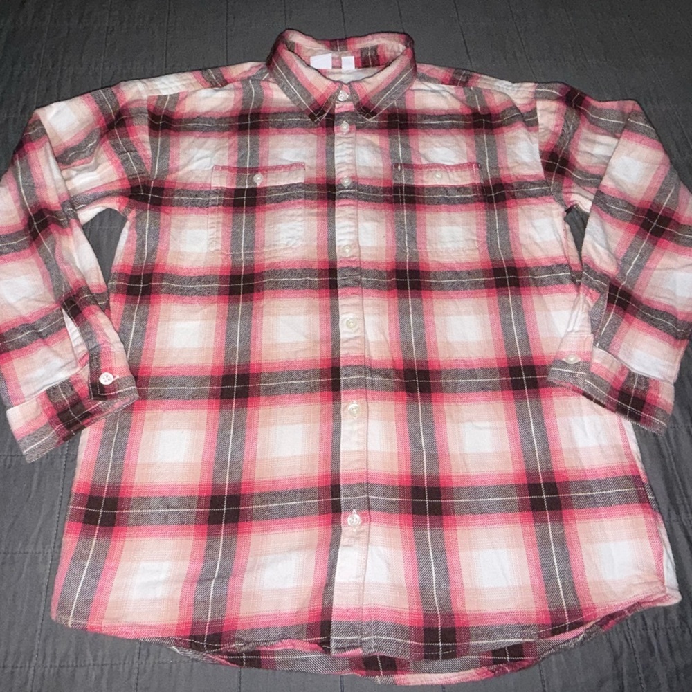 GAP Kids Flannel Button-Down Shirt